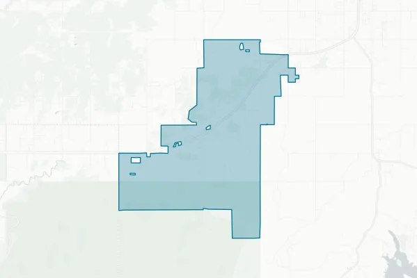 Woodall School District No. C021 — detail map