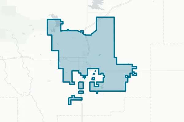Lawton Independent School District No. 8 — detail map