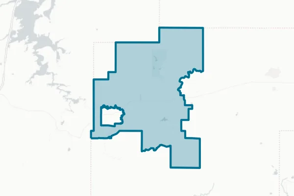 Wilburton School District I-1 — detail map