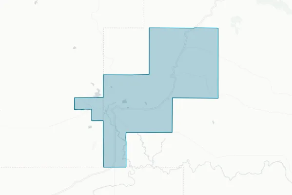 Talihina Public Schools — detail map