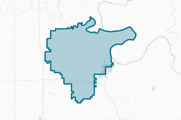Frontier School District I-4 — detail map