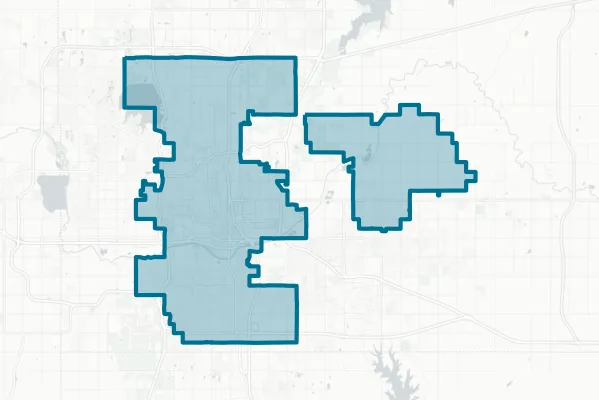 Independent School District No. 89 of Oklahoma County — detail map