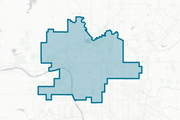 Tulsa Public Schools/independent School District No. I-1 — detail map