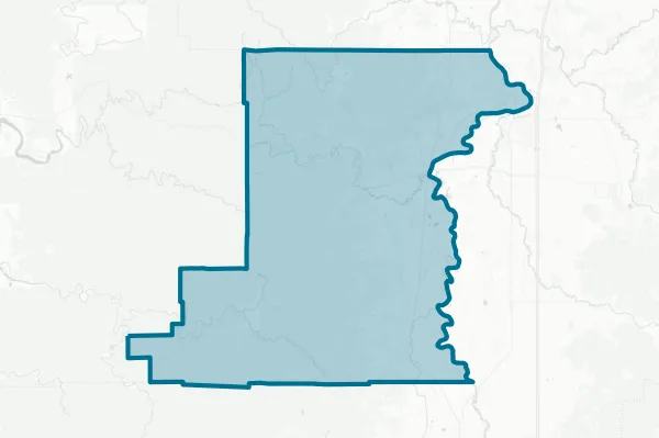 Benton County — detail map
