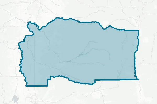 Linn County — detail map