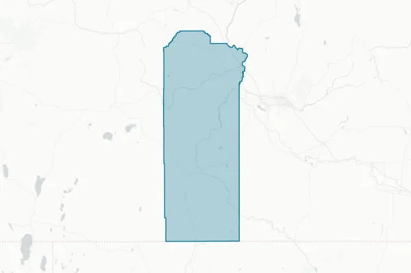 County of Malheur — detail map