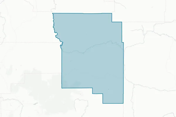 Wheeler County — detail map