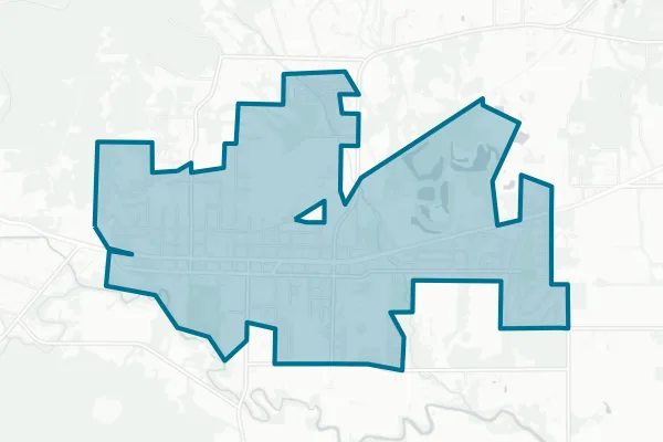 City of Philomath — detail map