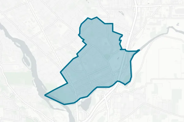 Gladstone School District — detail map