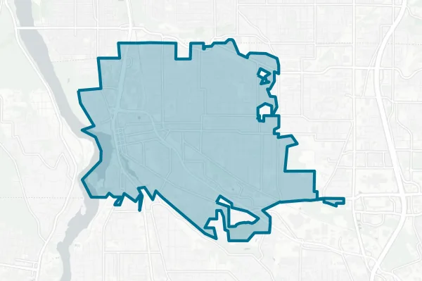 City of Milwaukie — detail map