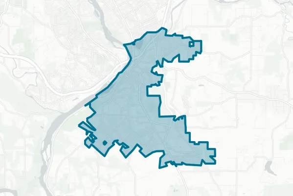 City of Oregon City — detail map