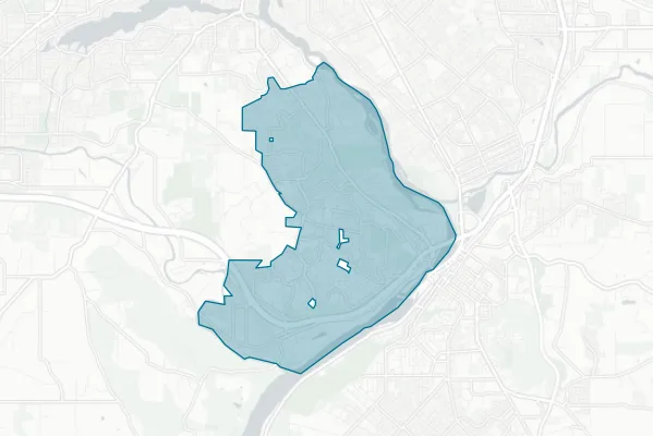 City of West Linn — detail map