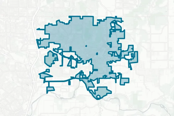 City of Happy Valley — detail map