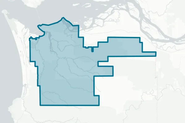 Astoria School District — detail map