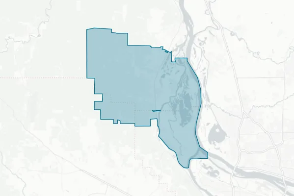 Scappoose School District No. 1j — detail map