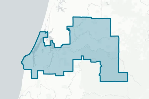 City of Coos Bay — detail map