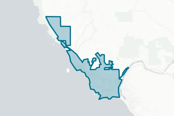 City of Brookings — detail map