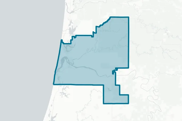 City of Reedsport — detail map