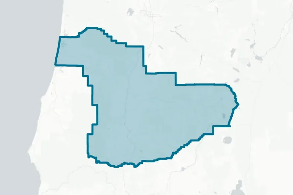 City of Roseburg — detail map