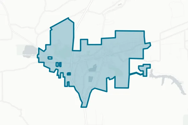 City of Sutherlin — detail map