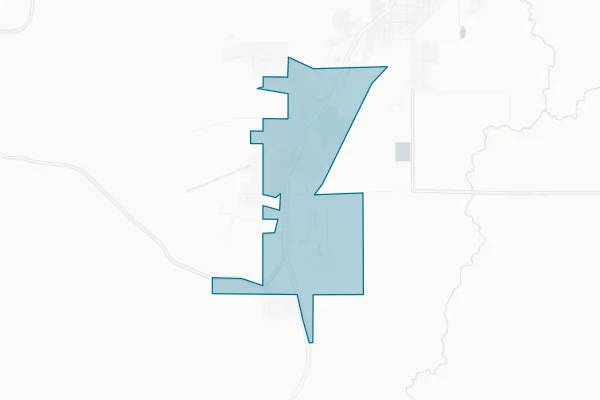 City of Hines — detail map