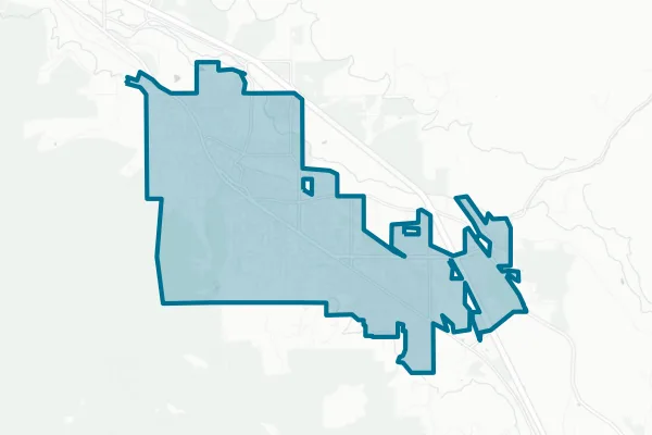 City of Ashland — detail map