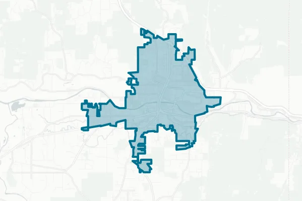 City of Grants Pass — detail map
