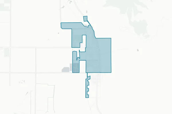 Town of Lakeview — detail map