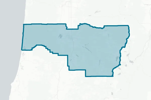 City of Eugene — detail map