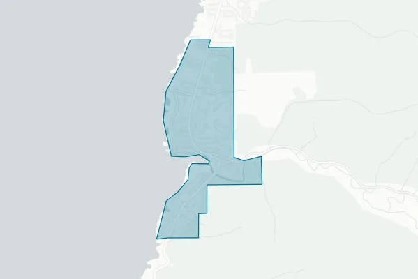 City of Yachats — detail map