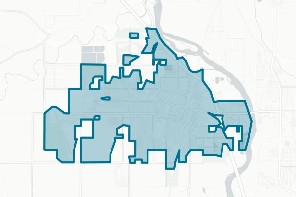 City of Ontario — detail map