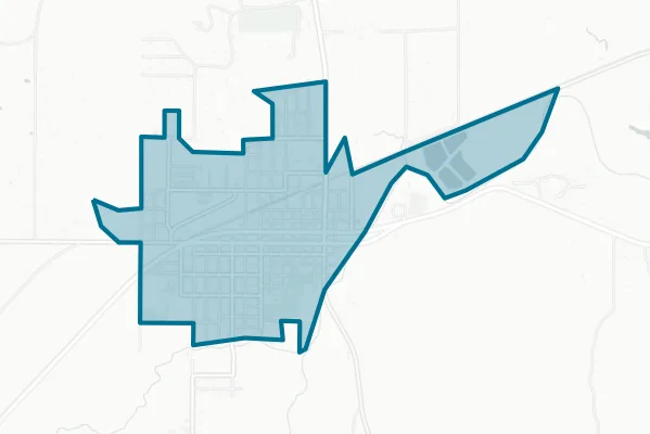 City of Vale — detail map