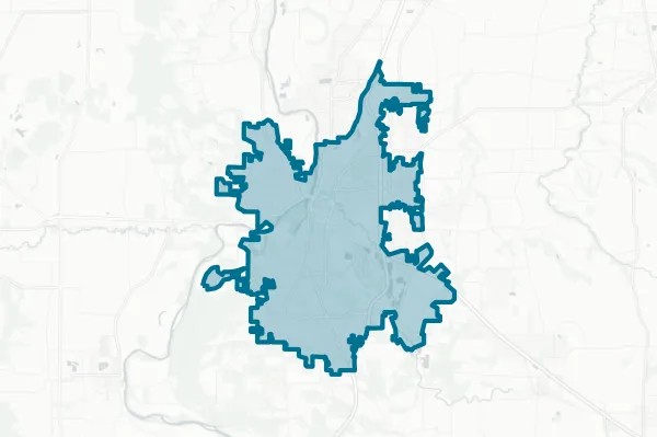 City of Salem — detail map