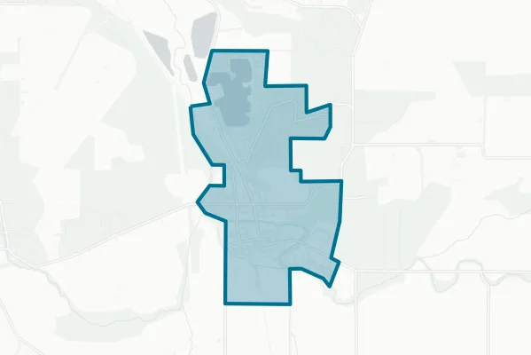 City of Turner — detail map