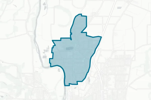 City of Keizer — detail map