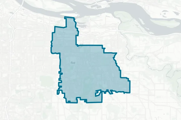 City of Gresham — detail map