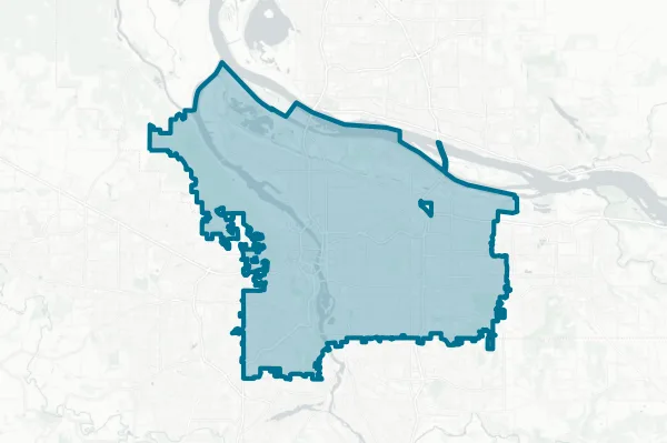 City of Portland — detail map