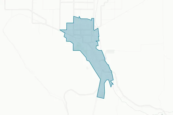 City of Milton-Freewater — detail map