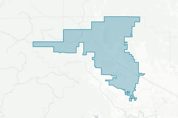 Banks School District — detail map