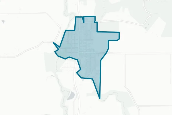 City of Amity — detail map