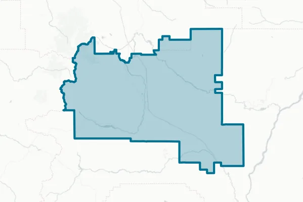 Baker School District #5j — detail map
