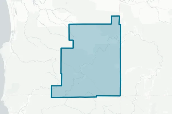 Jewell School District No. 8 — detail map