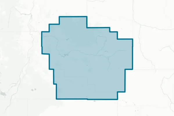 Crook County School District — detail map