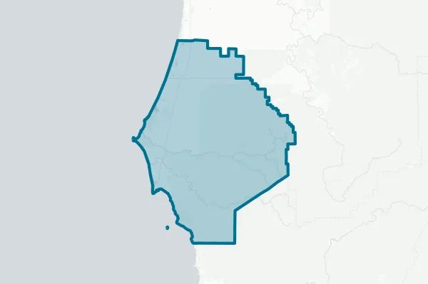 Port Orford - Langlois School District # 2cj — detail map