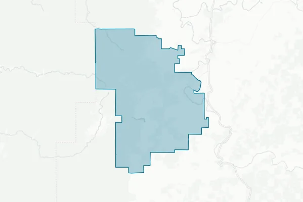 Winston-dillard School District No. 116 — detail map