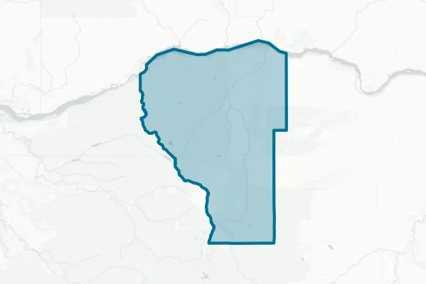 Hood River County — detail map