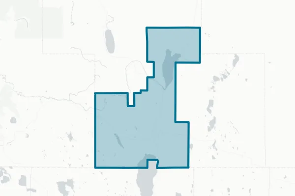 Lake County — detail map