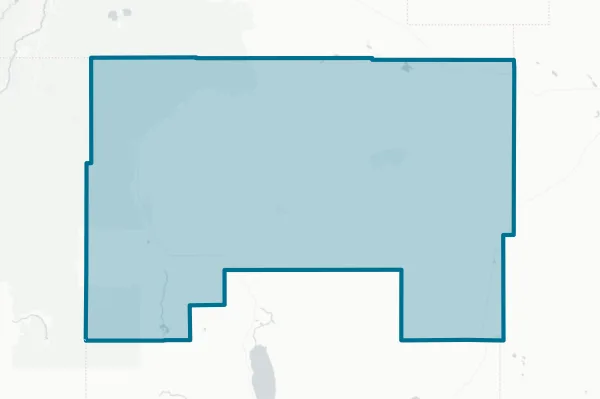 North Lake School District #14 — detail map