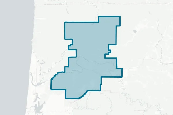 Mapleton School District — detail map