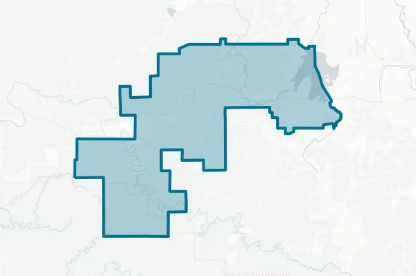 Fern Ridge School District — detail map